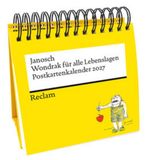 Wondrak Philipp Reclam jun. Verlag GmbH Wondrak für alle Lebenslagen. Postkartenkalender 2027