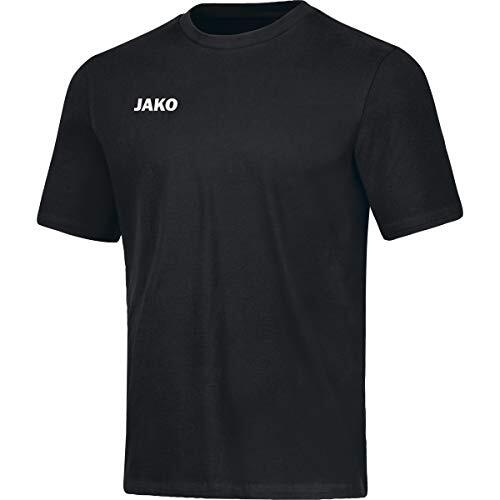 JAKO Kinder T-shirt Base, lichtgrijs gemêleerd, 164, 6165