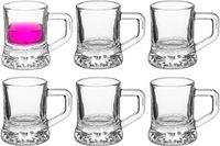 Alessandro Shotglaasjes Jarrita Praga - 12 stuks - met oor - glas - 30 ml
