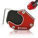 BAIONE Motorcycle Kickstand Pad Extender Foot Side Stand Extension Pad Support Plate Replacement for Honda CRF250 Rally CRF250L 2017 2018 2019 Red