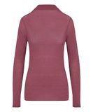 Hunkemöller super soft Turtleneck shirt met Cashmere Paars