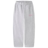 NAME IT KIDS barrel joggingbroek met tekst - grijs