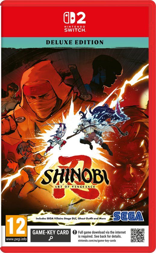 Sega Shinobi - Art of Vengeance - Deluxe Edition - Nintendo Switch 2