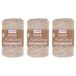 GLOREX 5 1008 50 macramégaren, 3 stuks, 80% katoen en 20% polyester, 250 g, duif, 2 mm