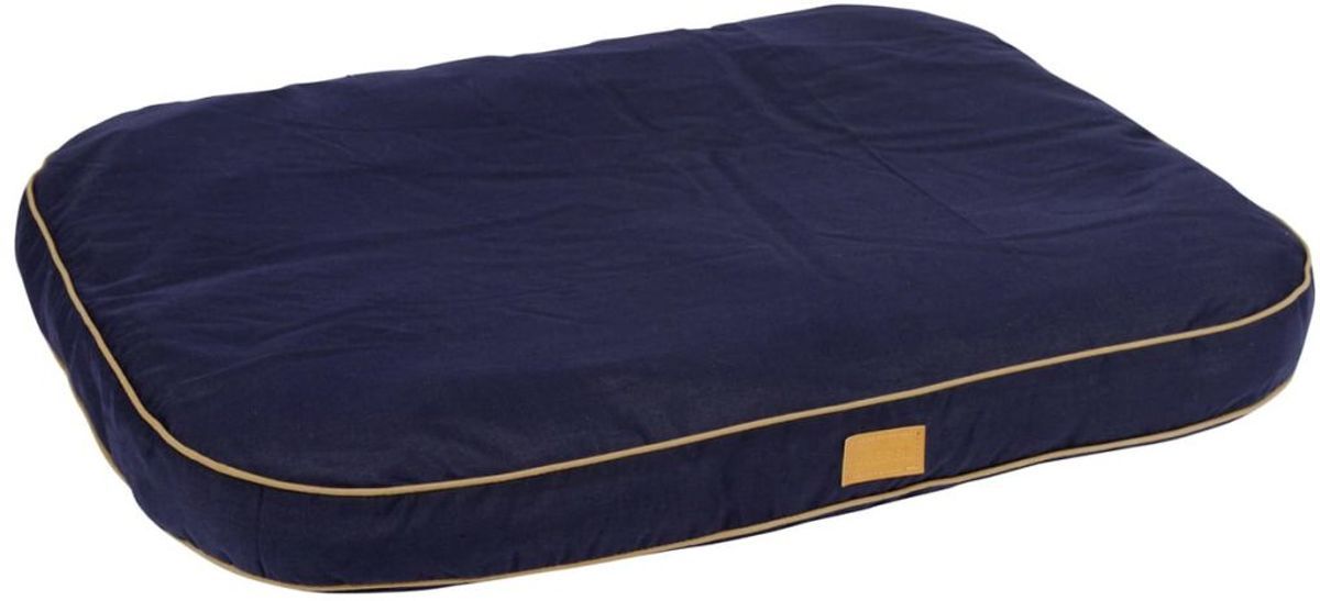 Kerbl Hondenkussen Jerome 100x70x11 cm marineblauw 81314
