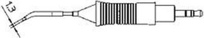 Weller RTM 008 (RT5) Soldeerpunt Beitelvorm, gebogen 30° Grootte soldeerpunt 0.8 mm