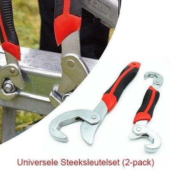 Ideale 2-pack Universele Steeksleutelset