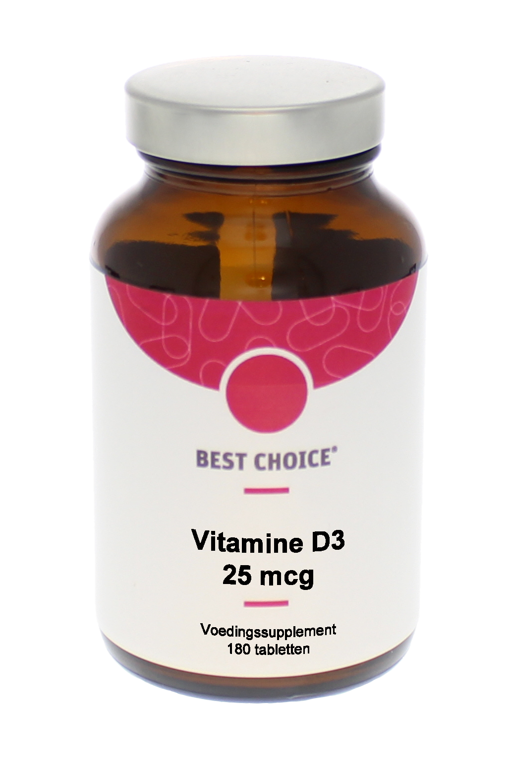 Best Choice Vitamine D3 25mcg Tabletten 60 st