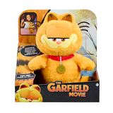 ANIMAGIC - Garfield - Knuffel kat Garfield heel zacht om te dansen - met Good Life muziek uit de film - Interactief huisdier voor kinderen vanaf 3 jaar - 25 cm - 3 AA-batterijen inbegrepen