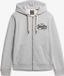 Superdry VL EMBROIDERED ZIPHOOD Hommes Gilet Gris M