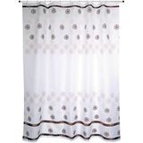MSV Douchegordijn Premium Kaya van polyester 180x200cm, meerkleurig