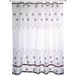 MSV Douchegordijn Premium Kaya van polyester 180x200cm, meerkleurig