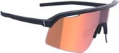 BBB Cycling Valor Flux Lunettes de vélo professionnelles Hommes et Femmes - Noir Mat Rouge
