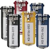 Durable 195700 Sleutelhanger Key Clip, 6 stuks, assorti