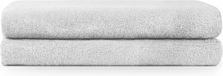 Blumtal Serviettes de bain en tissu éponge - 2 x Serviette de bain - 70 x 140 cm - Blanc