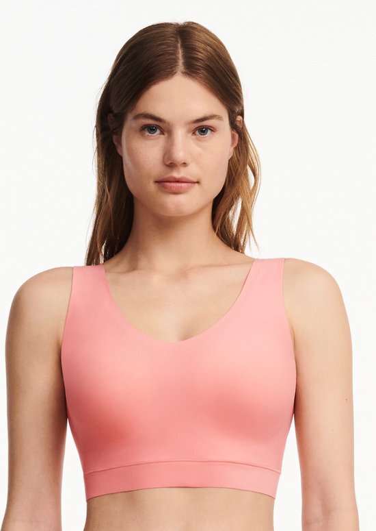 Chantelle SoftStretch - Padded top - Candlelight peach - maat M/L