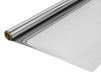 GARDINIA Statische spiegelfolie, privacybescherming en zonwering, UV-bescherming, ondoorzichtig, 100% PVC, 60 x 200 cm, zilver