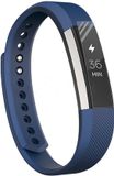KELERINO. Fitbit Alta siliconen bandje met druksluiting - Blauw Small