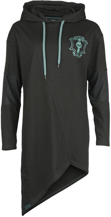 Harry Potter Death Eater Dames Midi-jurk - zwart - M