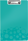 Leitz WOW Clipfolder with cover - blauw