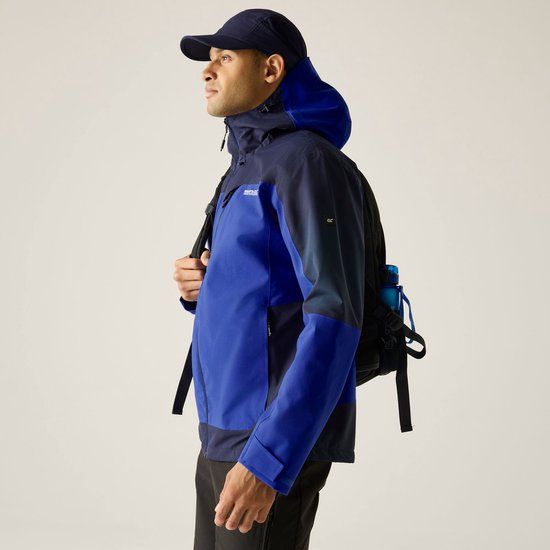 Regatta Heren Highton IV Stretch Waterdichte Jas Blauw XL