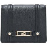 Armani Exchange Polly Mini-portemonnee voor dames, zwart, eenheidsmaat