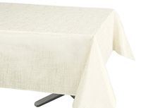 Home Maison 162-11 tafelkleed van polyester, rechthoekig, 140 x 240 cm, ecru