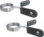 Sveltus Halterstangsluiters Set 2 Stuks Zwart