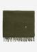 Lyle & Scott Plain lambswool scarf - deep depths