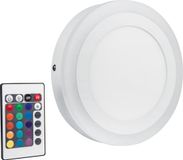 Ledvance LED Wand- en Plafondarmatuur - 19W - 3000K - Aluminium - Wit