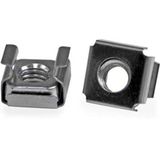 StarTech.com Kooimoer M6 voor serverrek / -kast, verpakking met 50, Cage Nuts voor serverkasten
