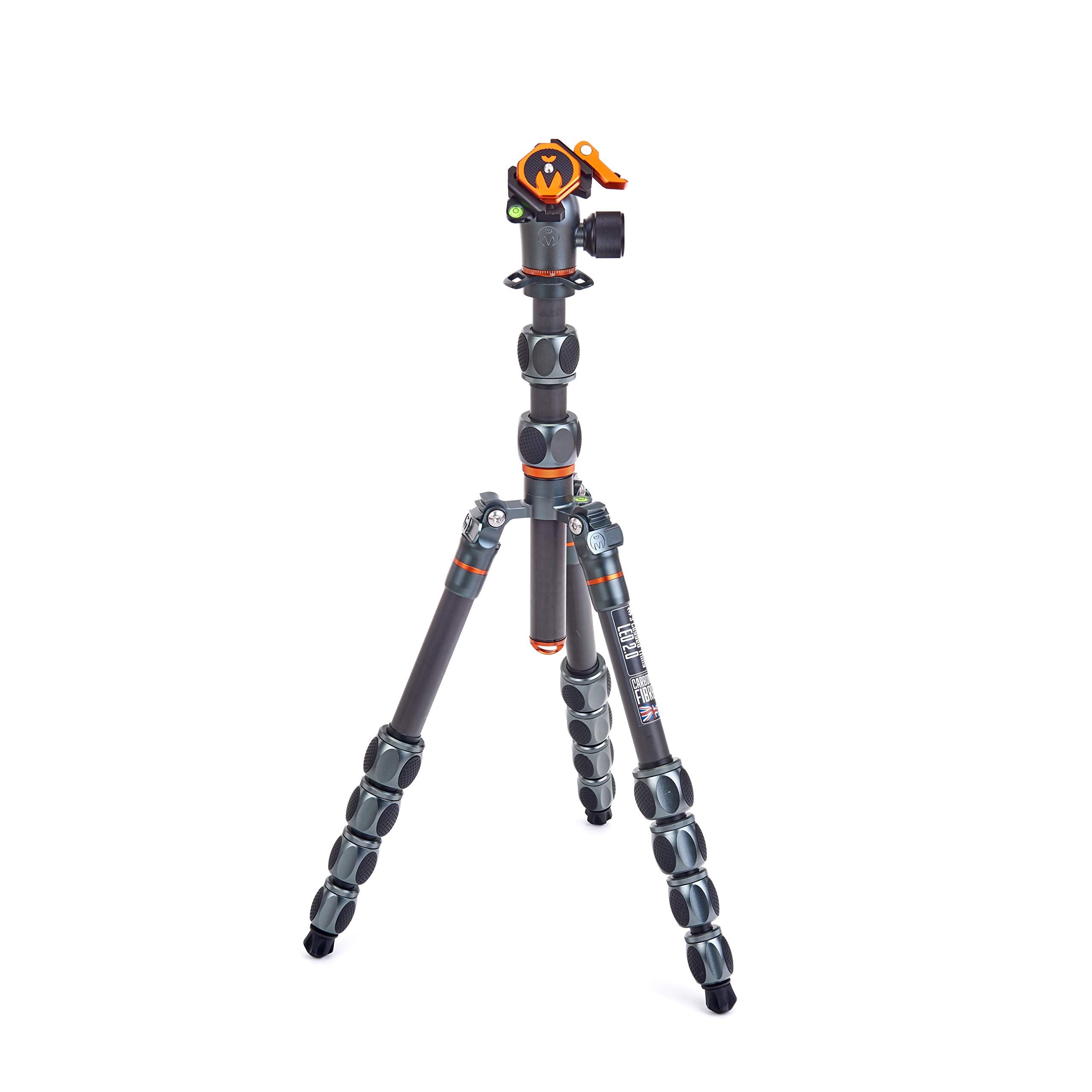 3 Legged Thing Pro Leo 2.0 Carbon Fiber statief Grijs + AirHed Pro LV