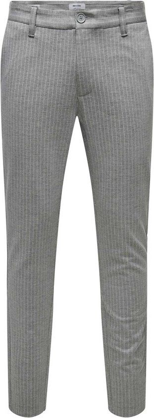 ONLY & SONS ONSMARK - Broek - Mannen - Lichtgrijs - Maat 32/34
