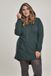 Urban Classics Sweat Parka Vest met capuchon - 3XL - Groen