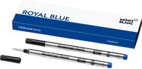 Montblanc - 2 Rollerball vullingen - Royal Blue Medium