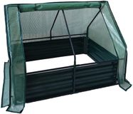Relaxdays Moestuinbak - met kas - 92x125x95 cm - groen
