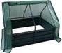 Relaxdays Moestuinbak - met kas - 92x125x95 cm - groen
