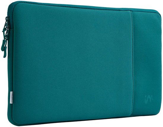 imoshion Laptop sleeve met vak - Petrol Green