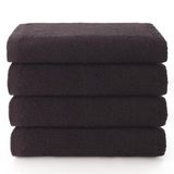 Top Towel Gezichts- / bidetdoeken (4 stuks): zachte en absorberende badhanddoeken - 100% katoen, 400 g/m², pluisvrij