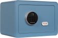 Rottner Tresor Rottner Meubelkluis Vintage Blauw met Elektronisch slot - Noodsleutel - 25x35x25cm