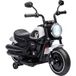 Moto électrique enfant 6V 3 km/h blanche