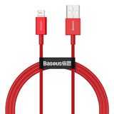 Baseus Kabel USB-C naar Lightning Superior Series, 20W, PD, 2m, Zwart