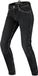 SHIMA DEVON motorjeans - geventileerde stretch slim fit biker motorbroek met FiberQL versteviging, CE knie- en heupbeschermers (dames, zwart, 24)