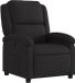 vidaXL Relaxfauteuil Zwart Stof