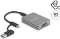 Delock USB Type-C™ Card Reader for SD and CFexpress type A memory cards