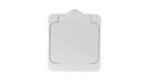 Cedar Schneider Electric Cedar Plus stopcontact 1-voudig wit z/u 16A IP44 WDE00540