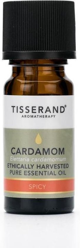 Tisserand CARDAMOM (Kardemom) Elettaria cardamomum ethically harvested 9 ml