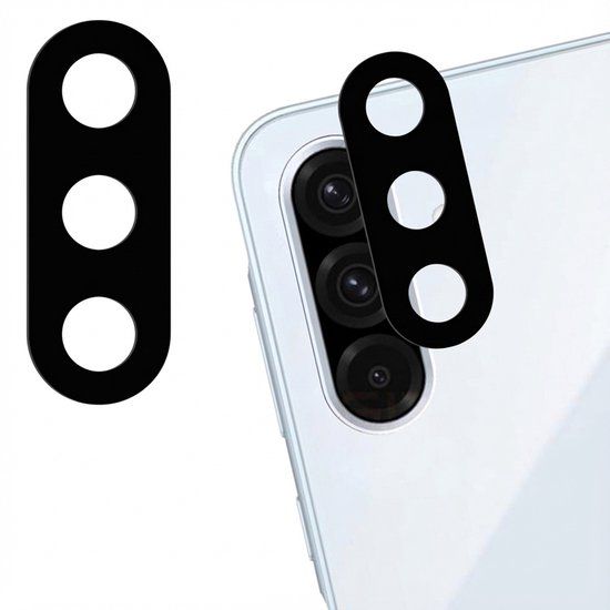 imoshion Camera Lens Protector - Geschikt voor Samsung Galaxy A36 / A56 (5G) - 2 Pack - Zwart