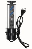 Unbekannt Link lkmpt02 intrekbare tafelcontactdoos met 2 stopcontacten 16 A vrouwelijk ITA/Schuko, 1 RJ45, 1 RJ11, 2 USB