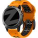 Bandz Garmin Bandz Bracelet double sport à boucle D2 Delta PX (orange/noir)